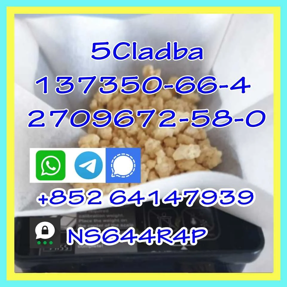 CAS: 137350-66-4 5cl-adb-a/5cladba Factory Supply,whatsapp:+8526414793