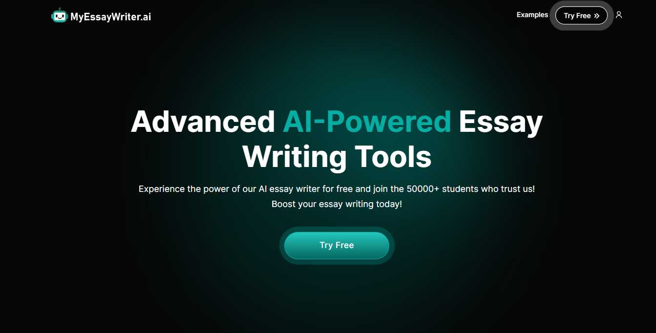Transforming Writing With AI Assistance: MyEssayWriter.ai