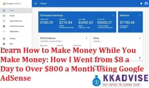 Learn How To Make Money While You Make Money: How I Went From $8 A Day