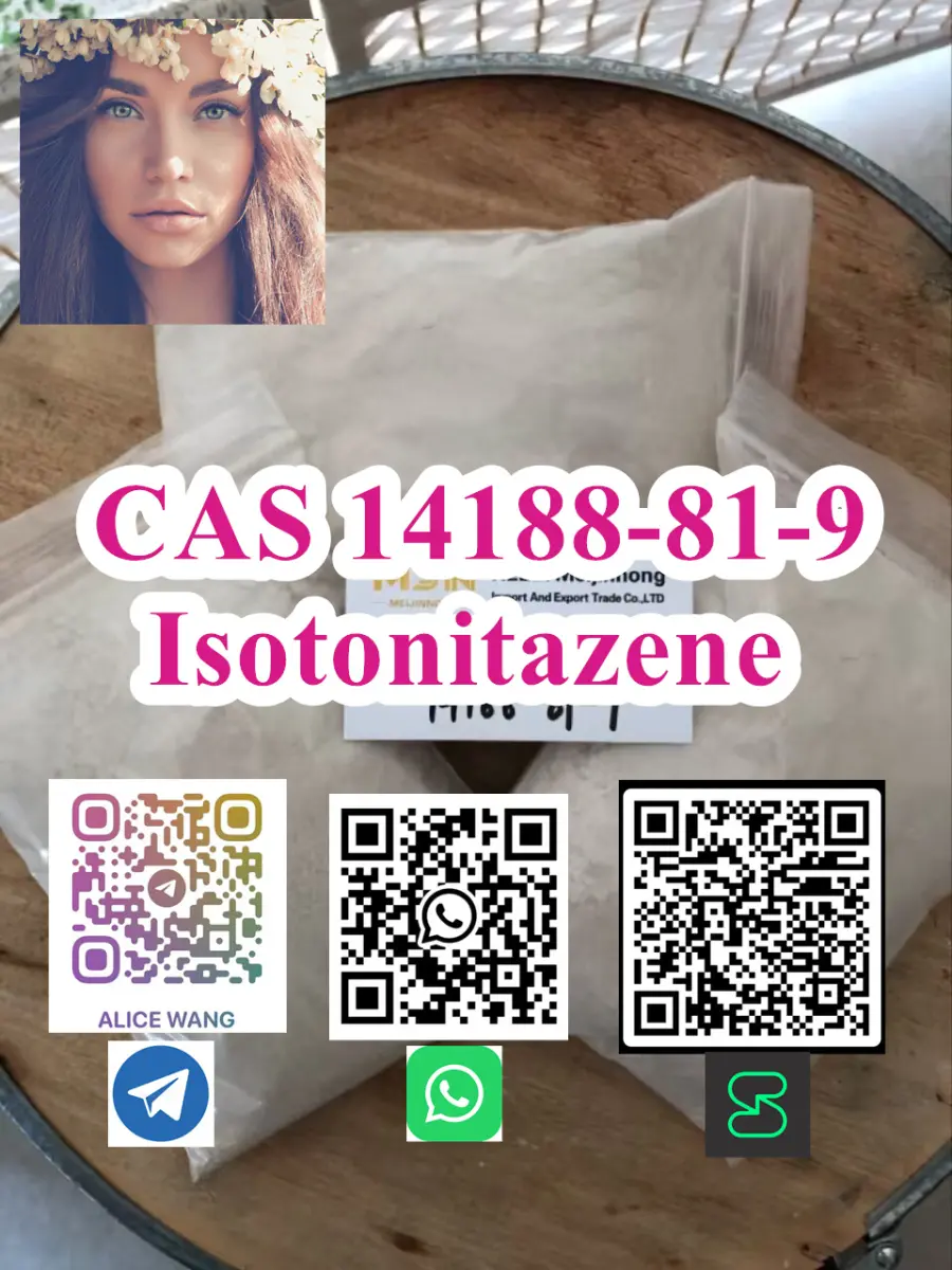 99% Purity	CAS 14188-81-9 Isotonitazene Telegram:+86 15232171398