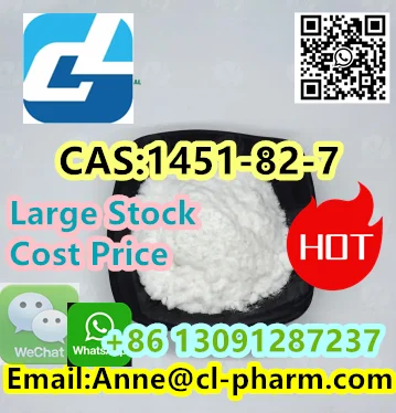 High Quality CAS:1451-82-7, 2-bromo-4-methylpropiophenone