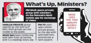 Modi?s digital cabinet: NaMo mobile app to tap ministers & MPs