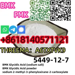 Buy BMK Glycidic Acid (sodium Salt) CAS 5449-12-7 Hot In Netherlands/UK/Poland/Europe