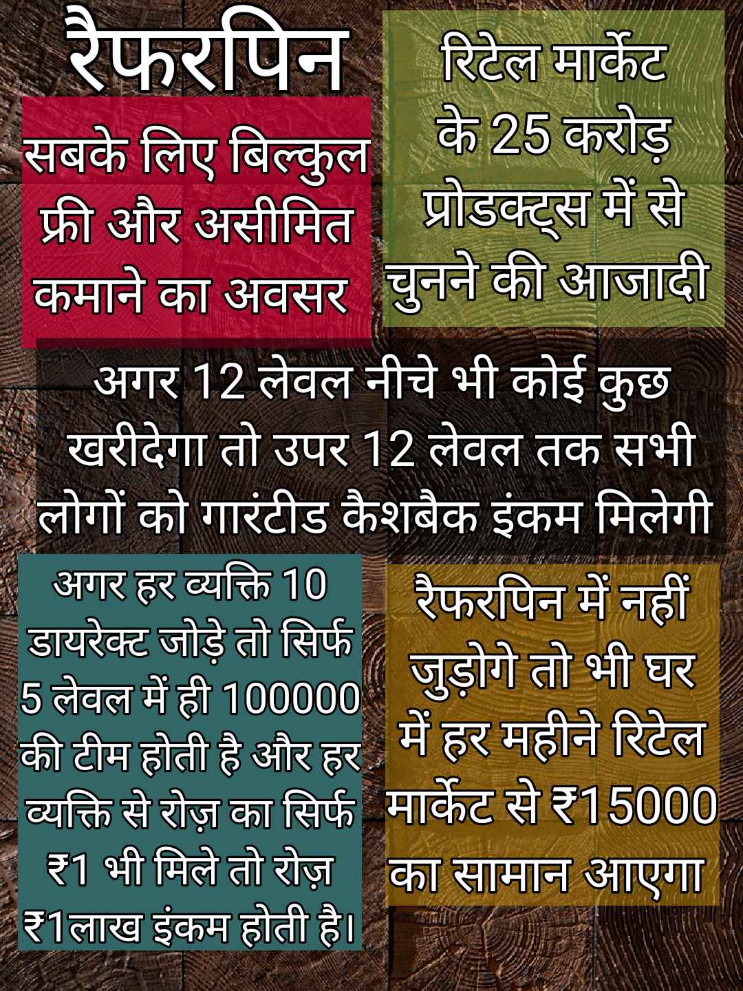 रैफरपिन -- सबके लिए बिल्कुल फ्री। 8285568084 पहली आईडी