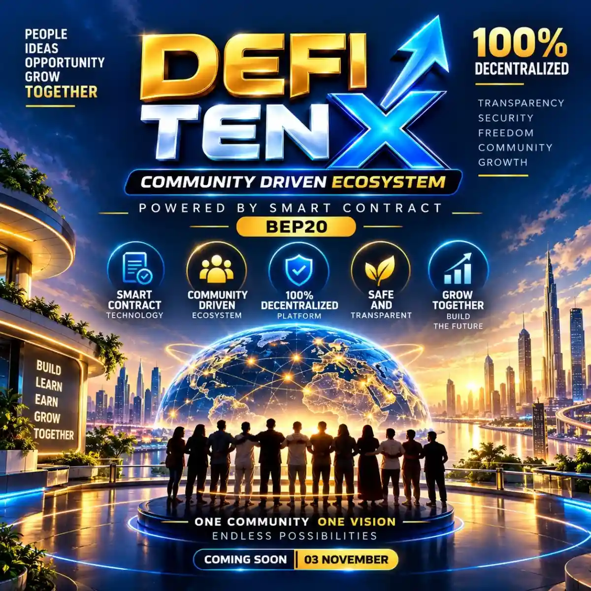 🚀 DEFI TEN X – LAUNCHING 03 NOVEMBER 2026