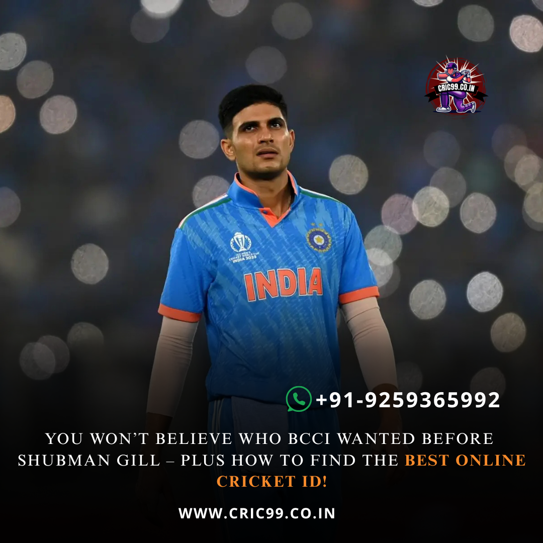  Shubman Gill No More In BCCI’s Plans – Get Latest Cricket Updates & Online Cricket ID