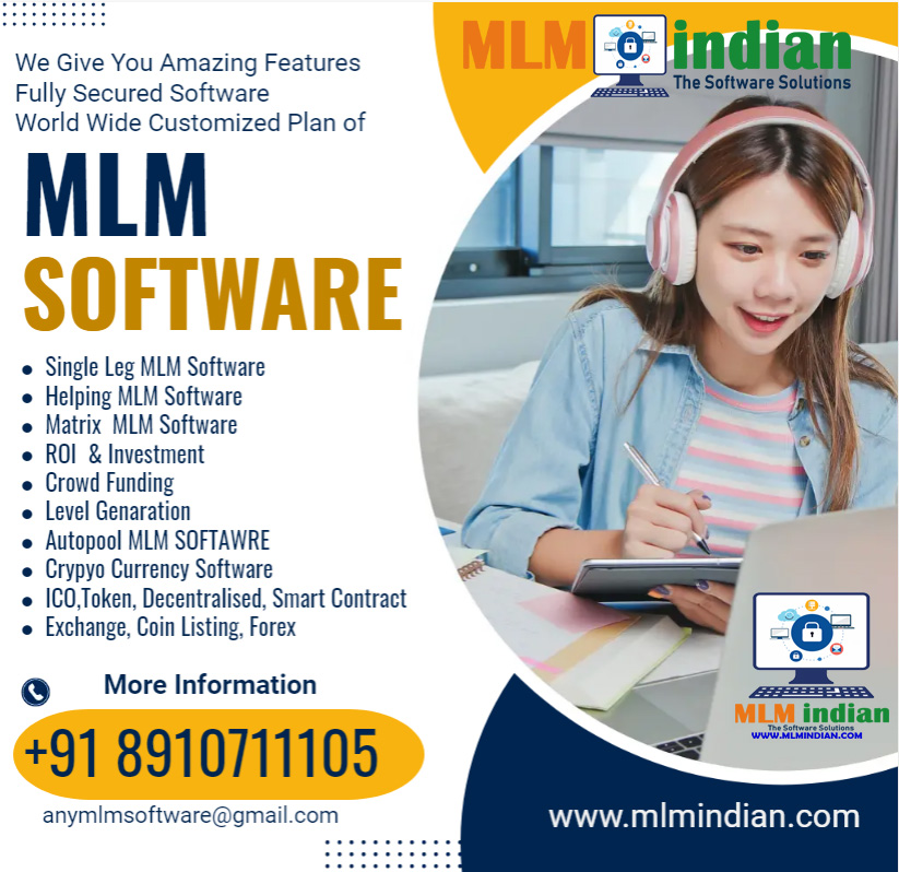 All In One Website And Customized Mlm Software Call 8910711105