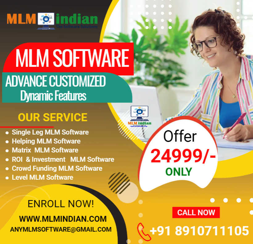 Any Type Of Website And Customized Mlm Software Call 8910711105