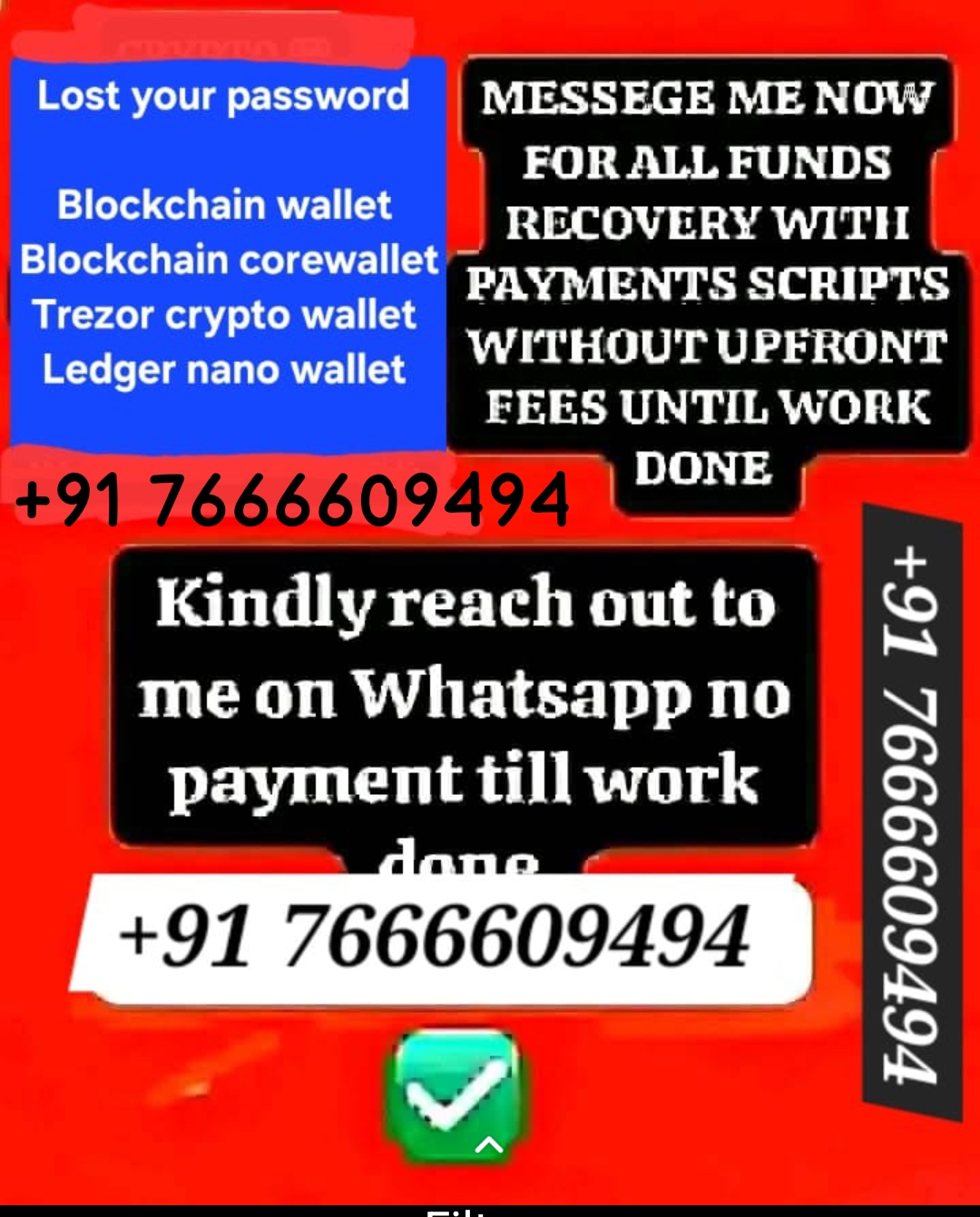 Blockchain Password Recovery