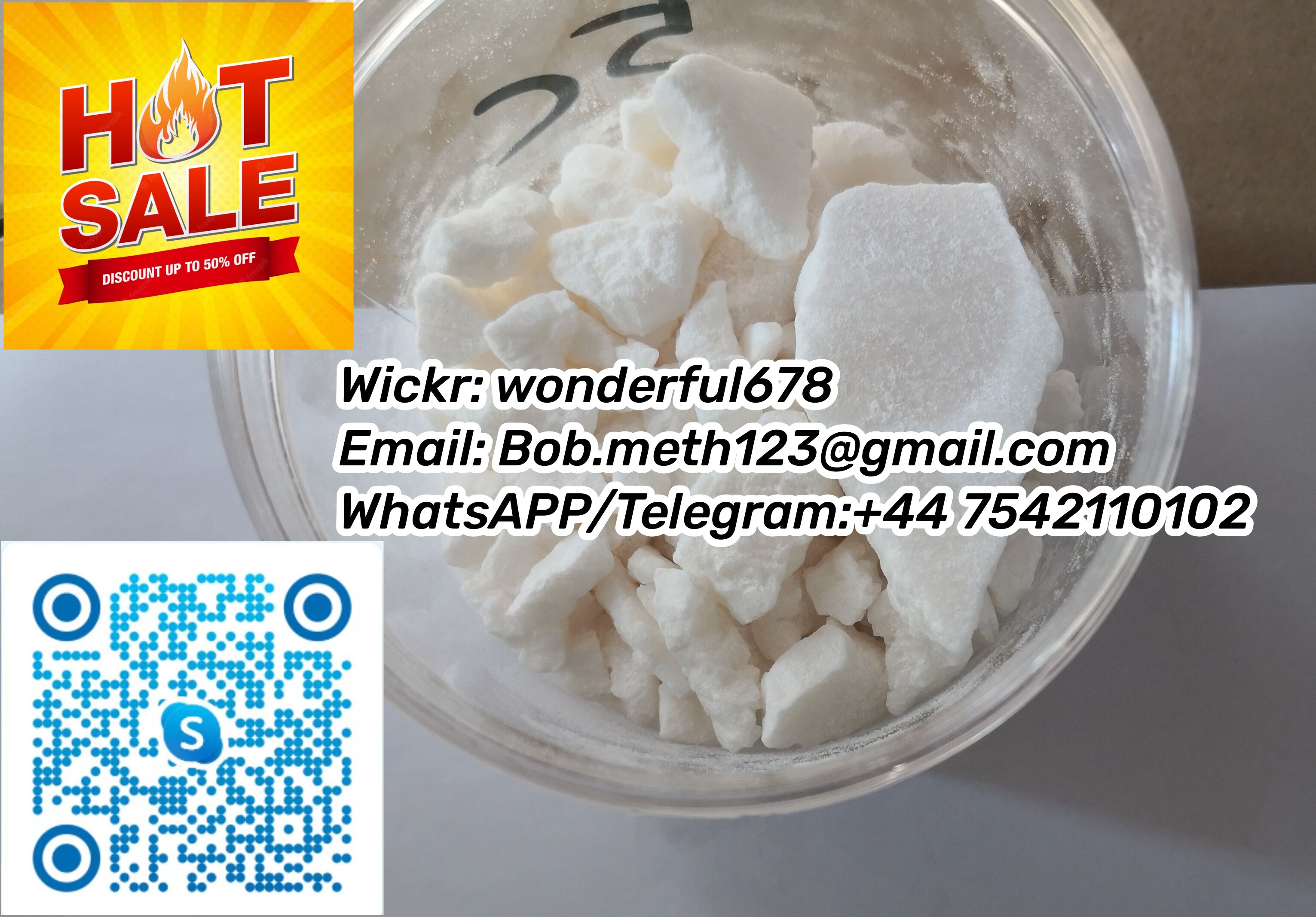 Buy 3CMC Methylone A-PVP Molly Bath Salts Crystals 4MMC Eutylone Factory Sales