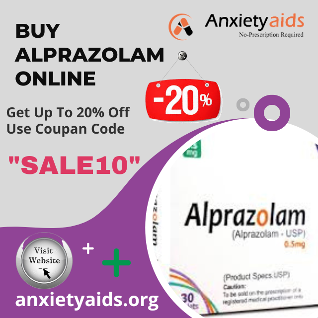 Buy Alprazolam Online Mail Order Pharmacy Store In USA