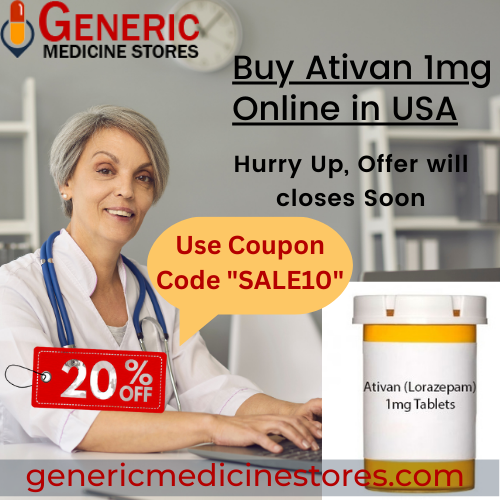 Buy Ativan 1mg Online In USA | Overnight Delivery