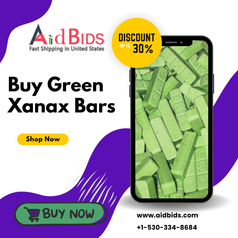 Buy Green Xanax Bars Online For Panic Disorder