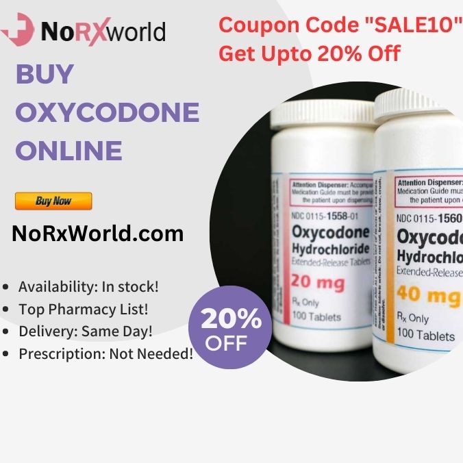 Buy Oxycodone Online By BitCoin & Get 20% Off