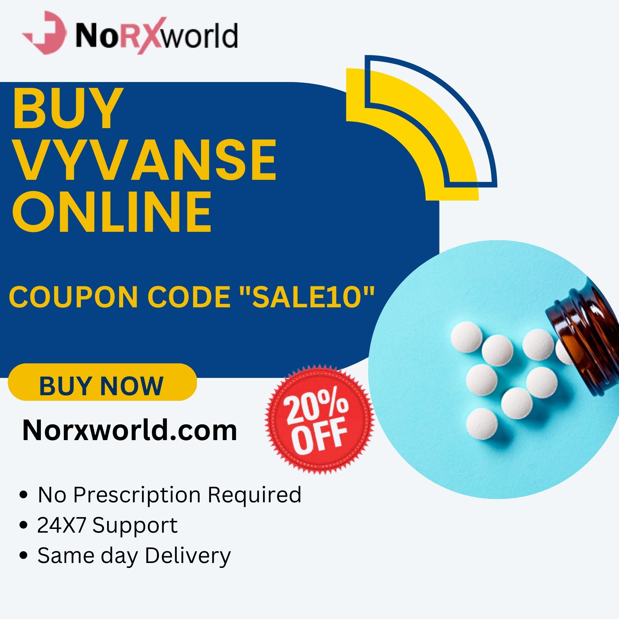 Buy Vyvanse Online By PayPal