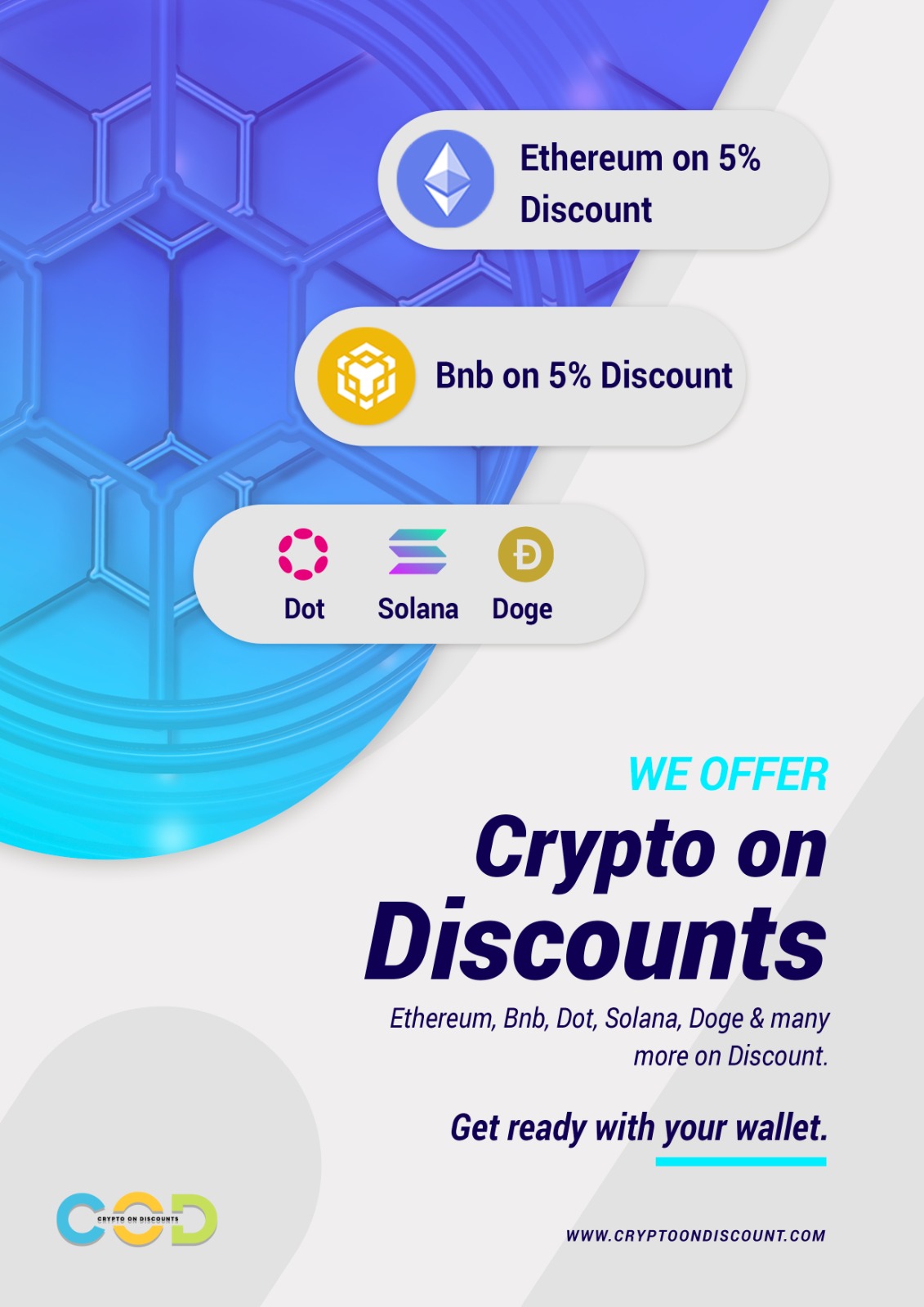 CRYPTO ON DISCOUNT