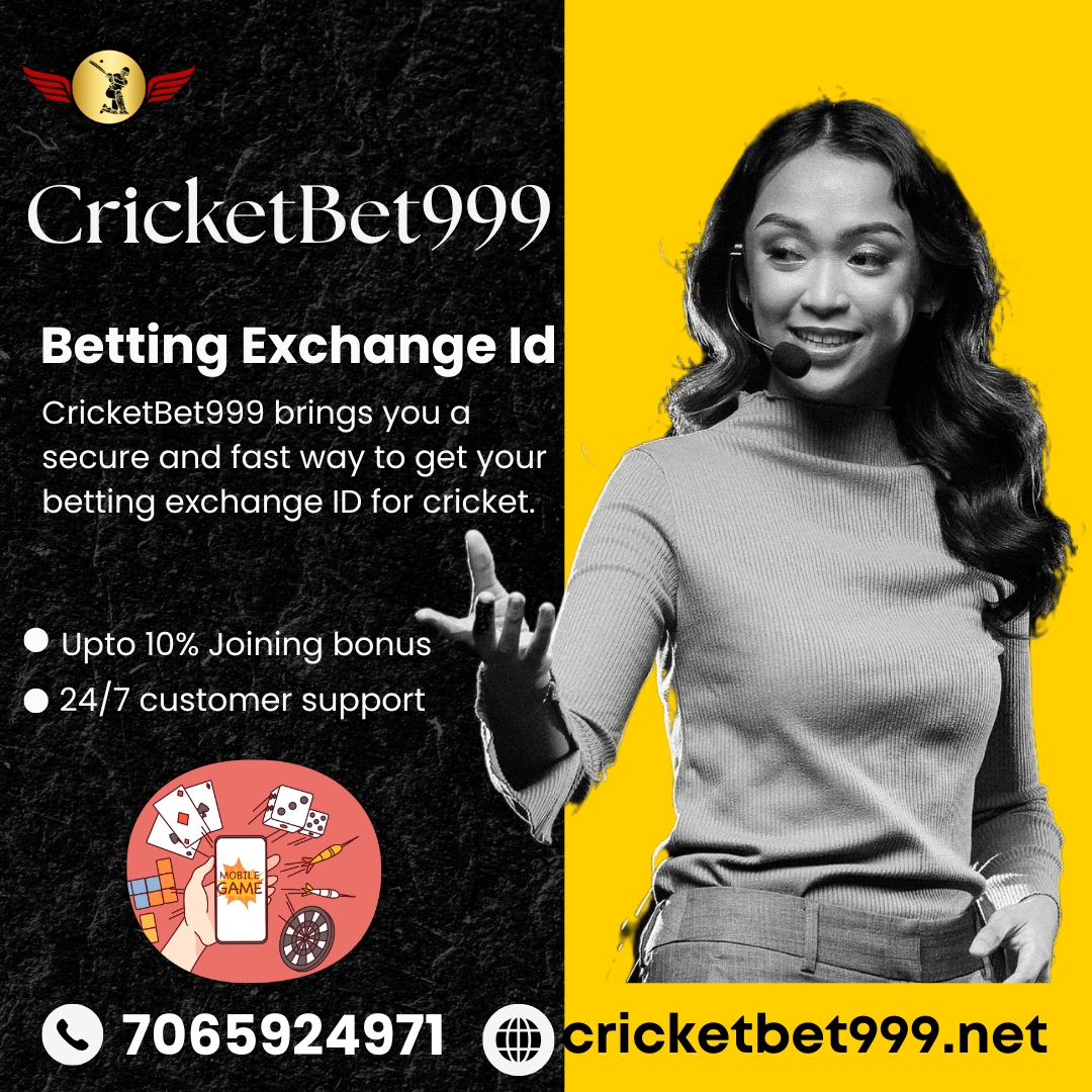 CricketBet999 – Secure Betting Exchange ID With Bonus & 24/7 Support