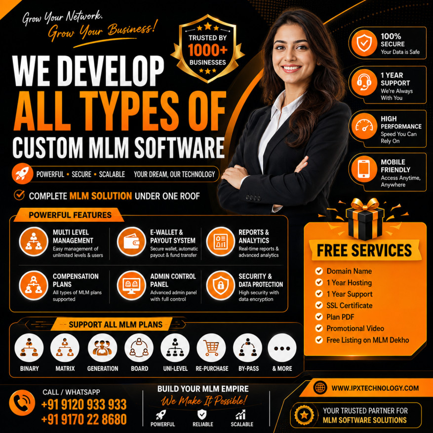 Custom MLM Software Development For Every Business Model