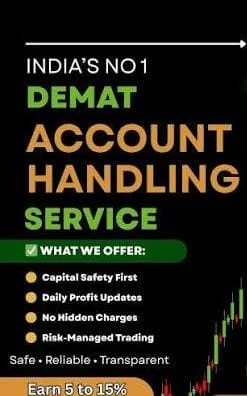 DEMAT ACCOUNT HANDLING SERVICES PROFIT SHARING BASIS INDIAN CRYPTO FOREX DAILY SETTLEMENT