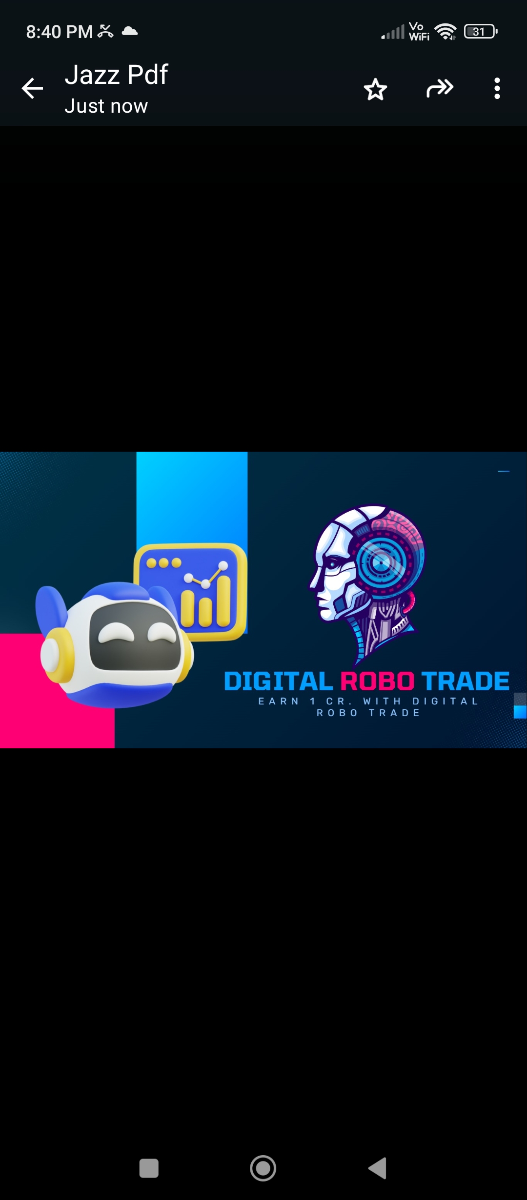EARN 1 CRORE Every Referral 90% INCOME On Tha Spot  WITH DIGITAL ROBO TRADE 