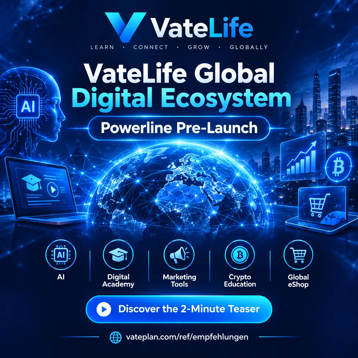 Get Early Access to VateLife’s Powerline Global Pre-Launch Opportunity