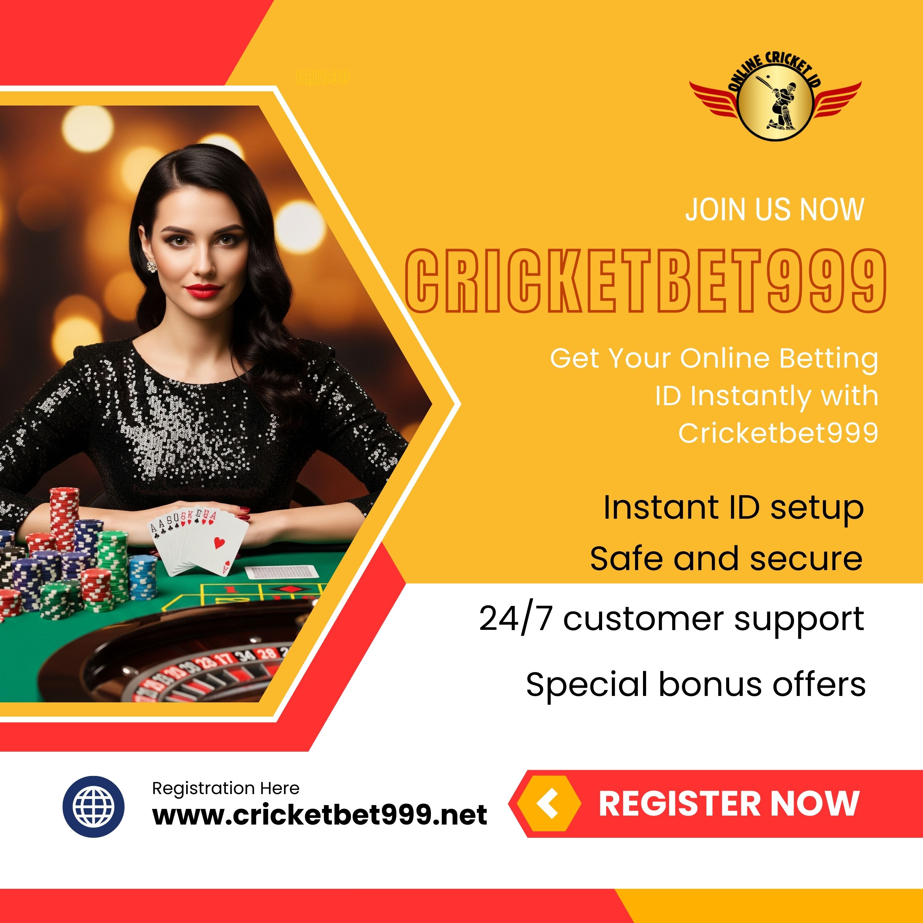 Get Your Online Betting ID Instantly With Cricketbet999
