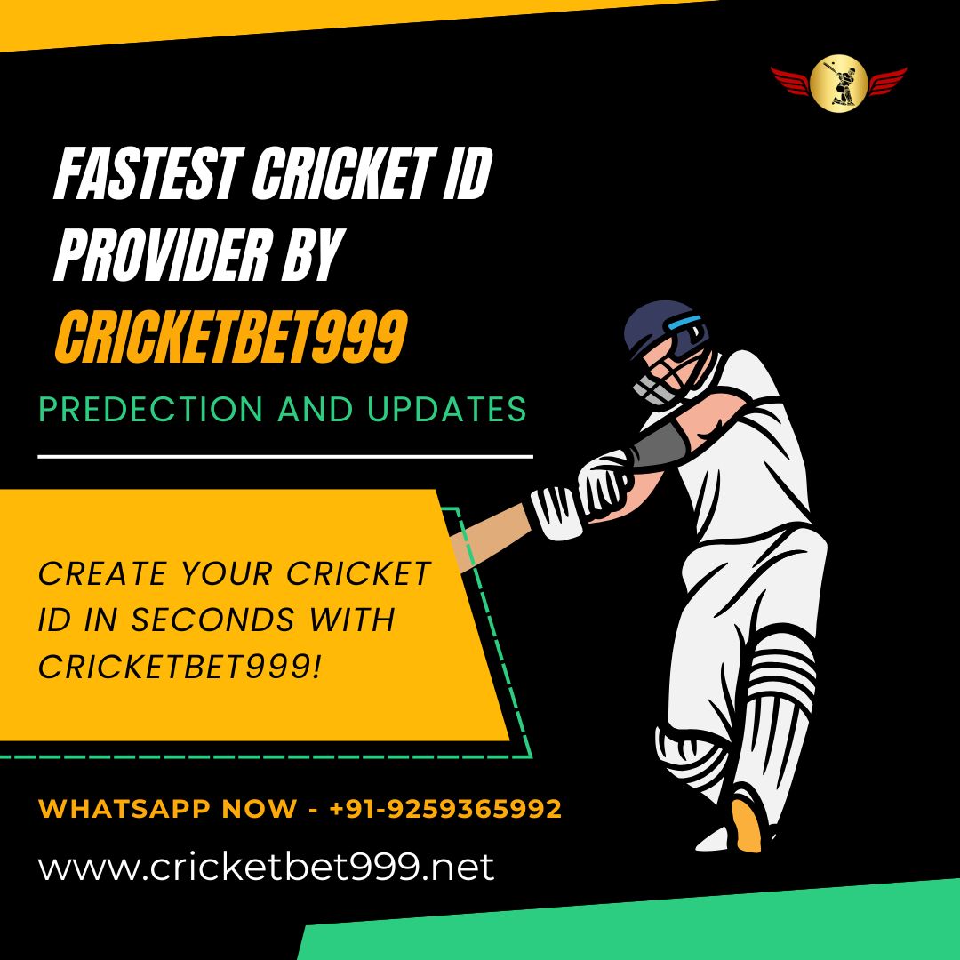 Get The Fastest Cricket ID Provider At Cricketbet999 For Instant Online Betting
