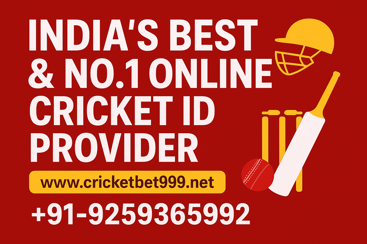 India’s Best & No.1 Online Cricket ID Provider – CricketBet999 🏏🔥
