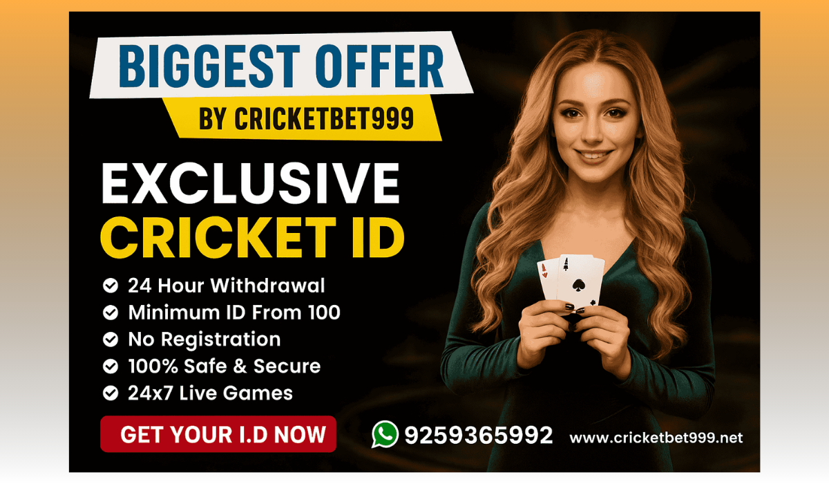 India’s Most Trusted Online Cricket ID – Only At CricketBet999!