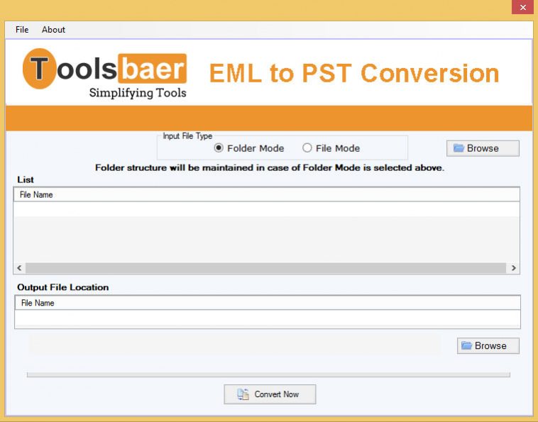 Instant EML To PST Conversion Solution By ToolsBaer Software