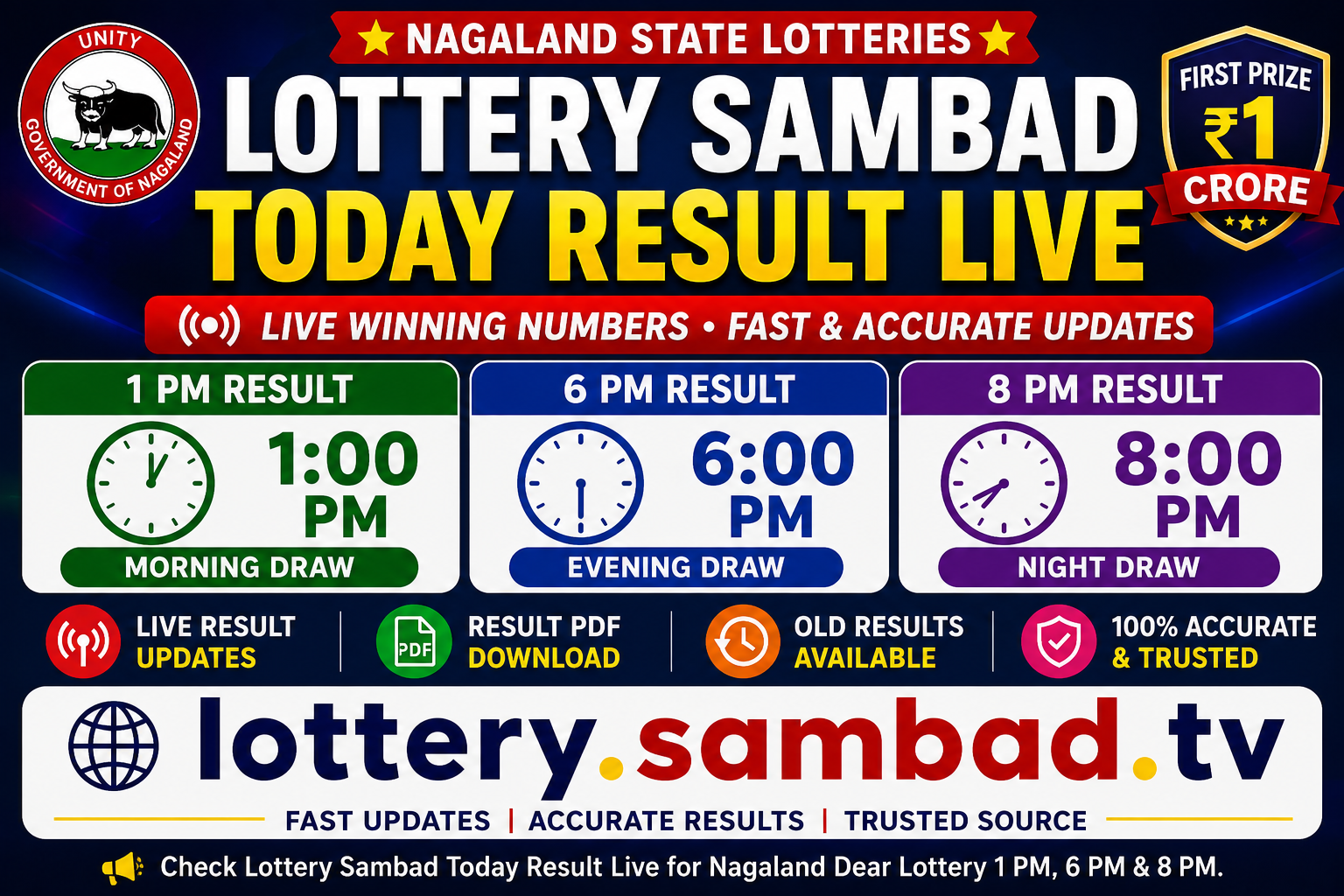 Lottery Sambad Result Today