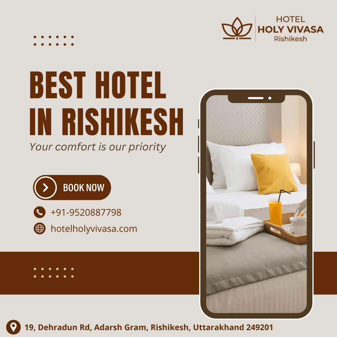 Luxury Hotel Room In Rishikesh - Hotel Holy Vivasa