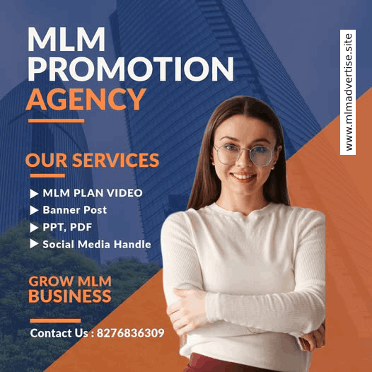 MLM PROMOTION, MLM PLAN VIDEO, MLM BANNERS, PDF PPT DESIGN, SOCIAL MEDIA, FOLLOWERS, SUBSCRIBERS