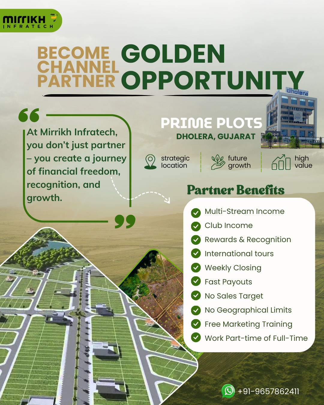 Mirrikh Infratech - Become MLM Partner - Real Estate & Prime Plots