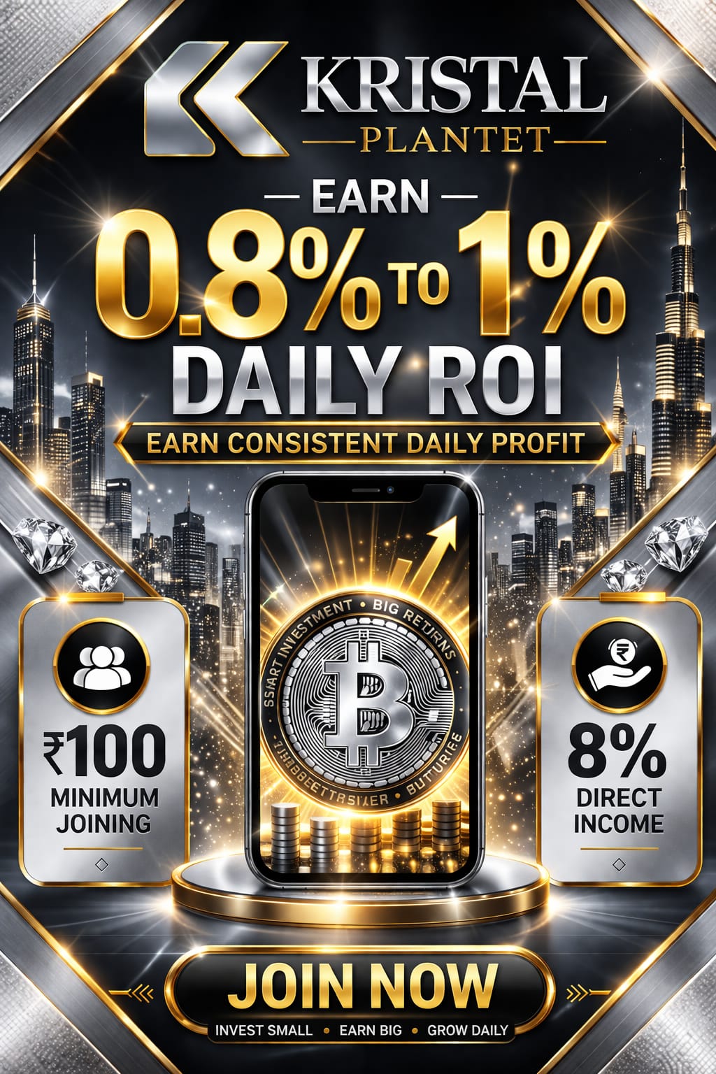 New Mlm Plan Launched !! Reg Free Joining Only Rs 100 (FULL SUPPORT) DAILY WITHDRAWL MIN 50 Rs !!!