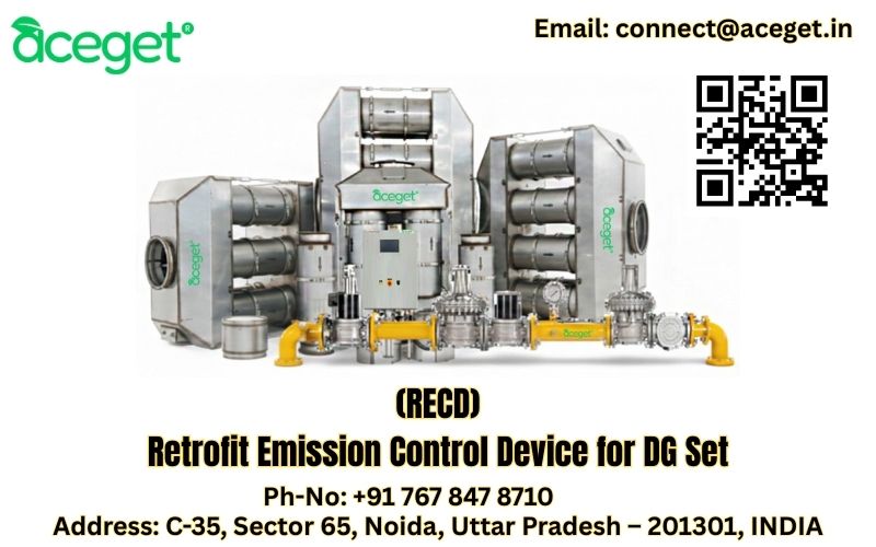 Retrofit Emission Control Devices DG Set RECD Manufacturer In Chandigarh Industrial Use