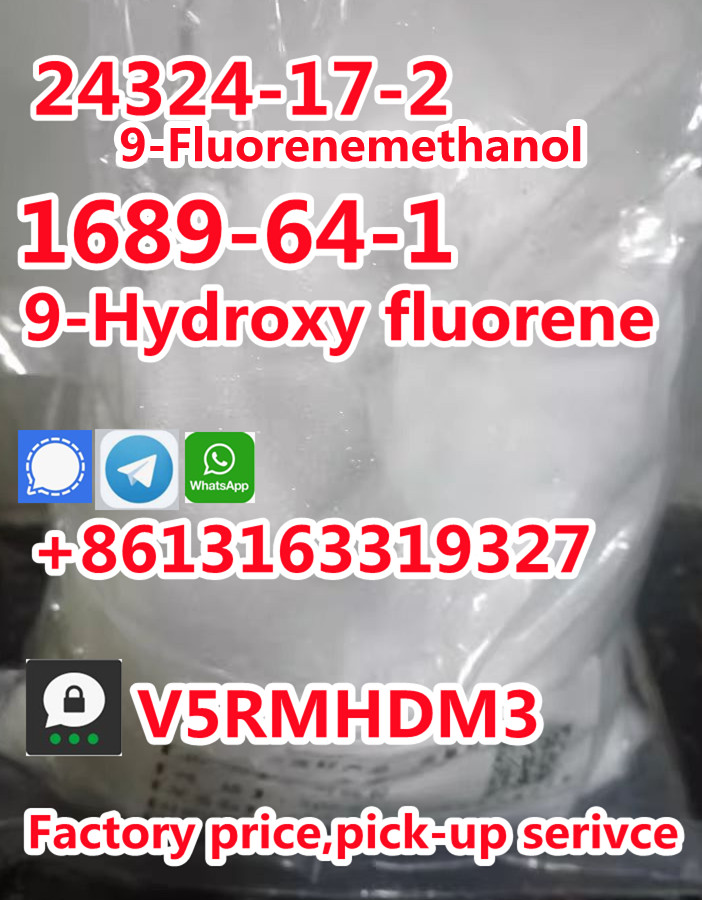 Russia Large Stock CAS 1689-64-1  9-Hydroxyfluorene Telegram:LwaxPhoebe