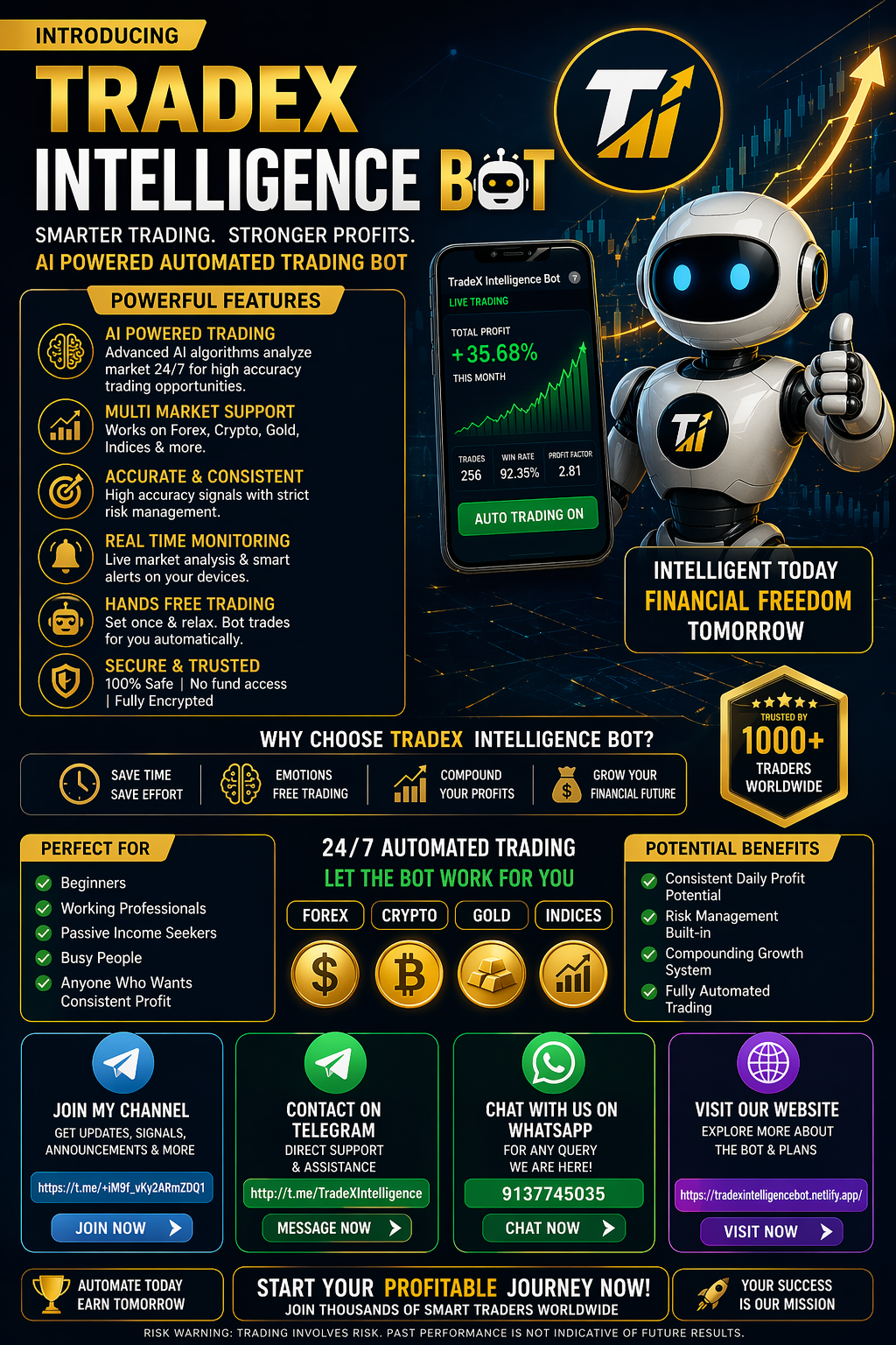 TradeX Intelligence Auto Trading BOT