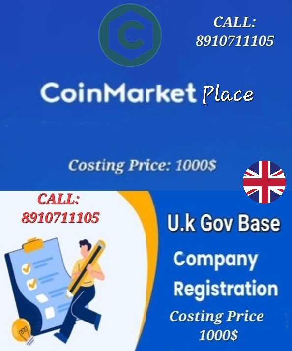 U.K Govt Base Registration And Coin Listing Call 8910711105 