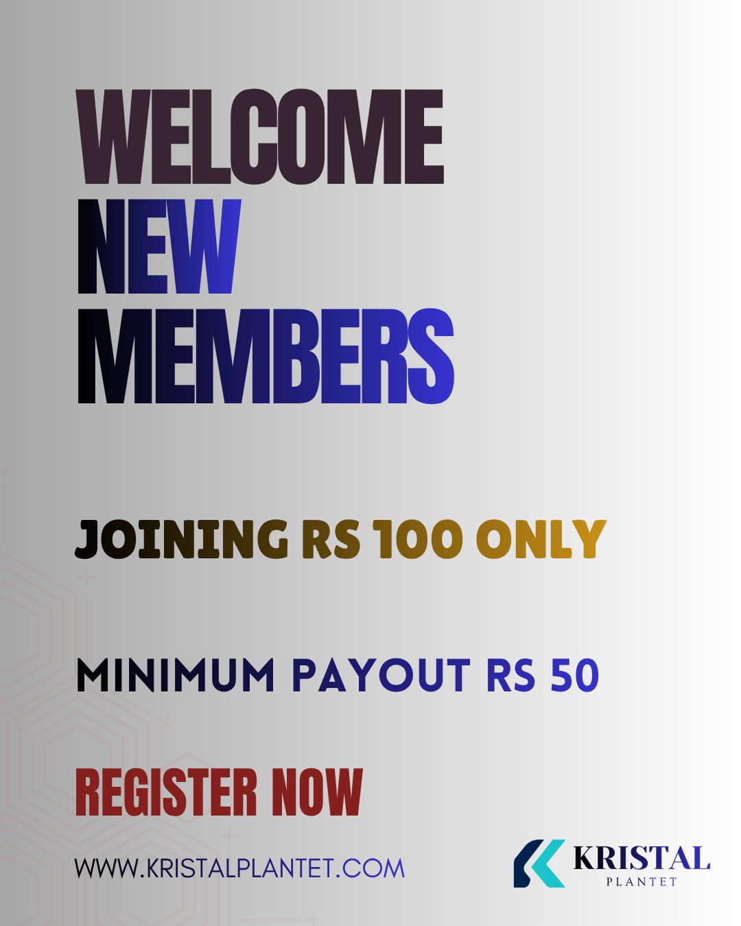 Www.kristalplantet.com SPONSER ID- KP21596777 Reg Free *Just Launched.... CALL/WHATSAPP 7876276616 