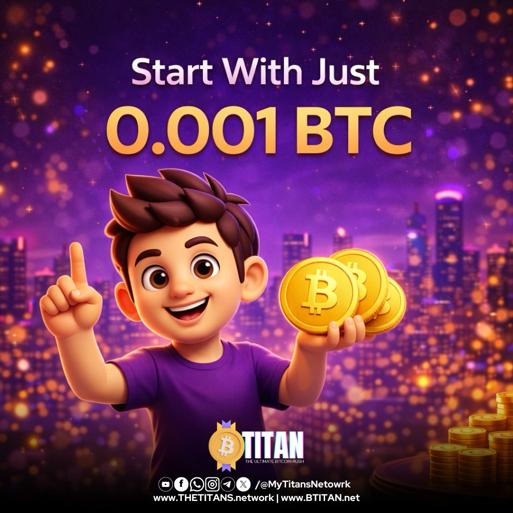 B-titan 100% Decentralised Life Changing Project