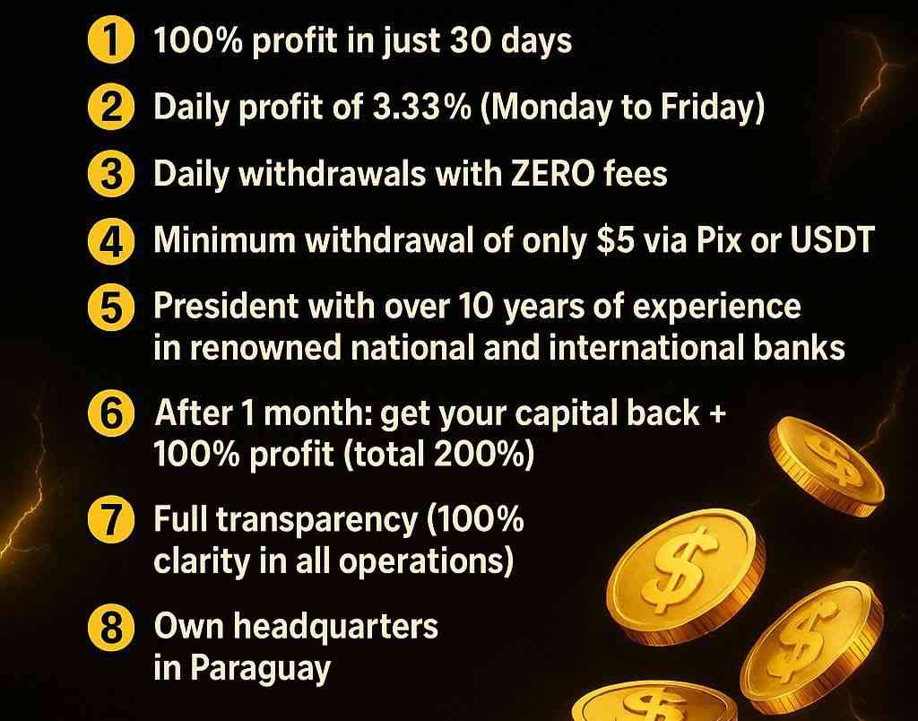 Earn 100% In 30 Working Day Principal Safe