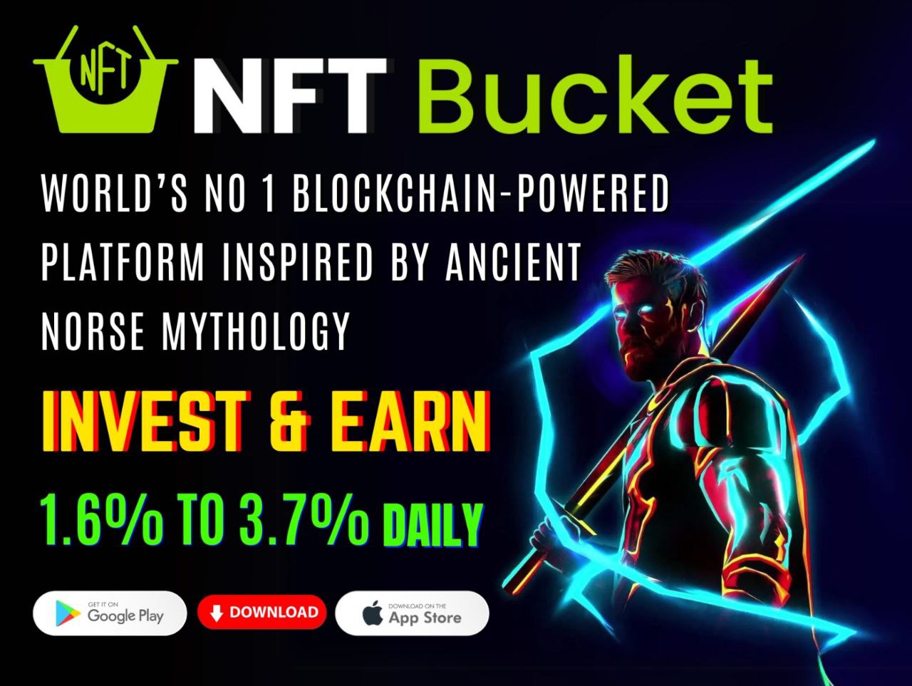 NFT BUCKET GREAT RETUNS  BEGINS WITH GREATER CONVICTION START INVEST TO EARN , INFO - +918446572449 