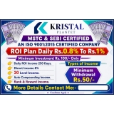 1 CRORE KAMAO With K R I S T A L - P L A N T E T  !! OFFICE IN MUMBAI 100% GENUINE CONCEPT 1% DAILY 