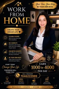 CREATE YOUR DREAM LIFE, WORK FROM HOME 