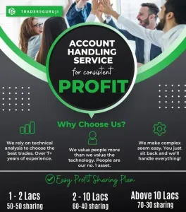 50-50 PROFIT SHARING DAILY TRADING IN YOUR ACCOUNT EARN DAILY 5-10% PROFIT DAILY WITHDRAWL