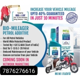 BIO-MILEAGER INCREASE YOUR VEHICLE MILEAGE UPTO 40% IN NETWORK MARKETING FULL SUPPORT 7876276616