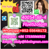 CAS 40054–88–4 Fluetizolam Safe Shipping  Send Me Emai: Vicky@hbningnan.com Or Add Telegram 