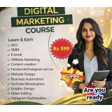 DIGITAL MARKETING COURSE: Live-Interactive-Online (Just Rs 599/-)