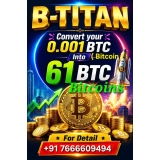 Earn From 0.001 BTC To 61 BTC